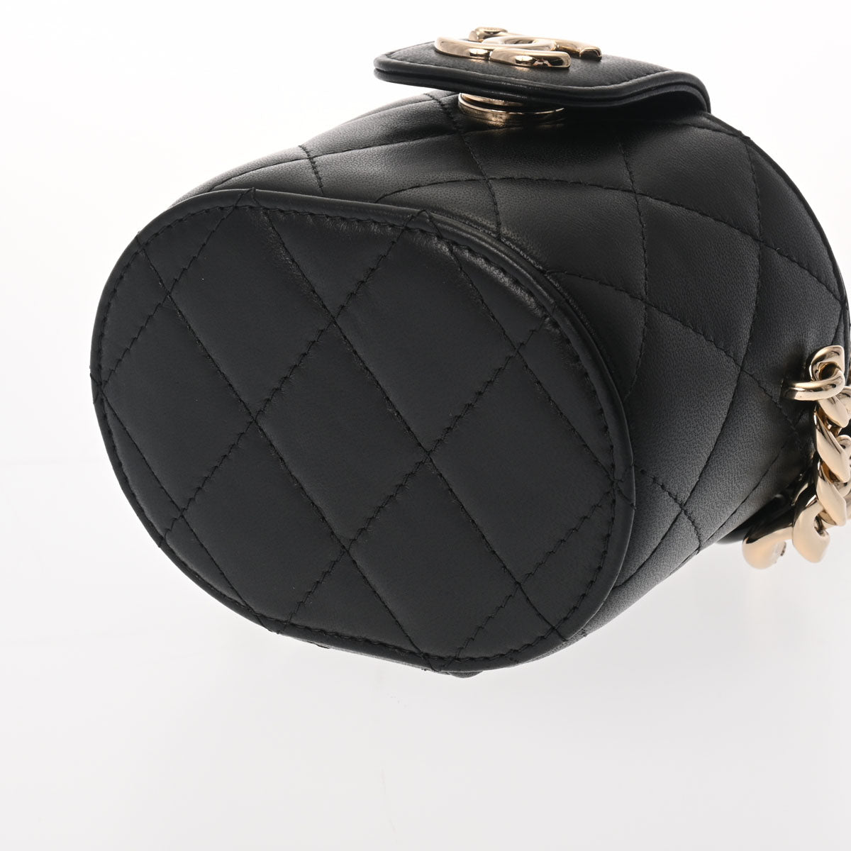 CHANELシャネル マトラッセ チェーンショルダーバッグ バニティ ラムスキン CHANEL シャネル ラムスキン マトラッセ バニティバック チェーン