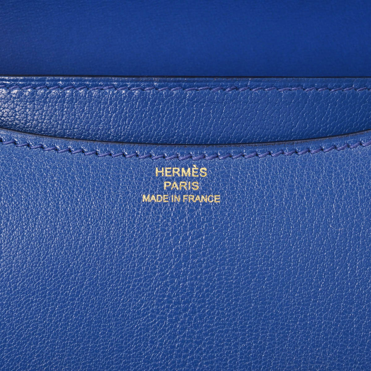 エルメスコンスタンスミニ 18 ミロワール ブルーエレクトリック