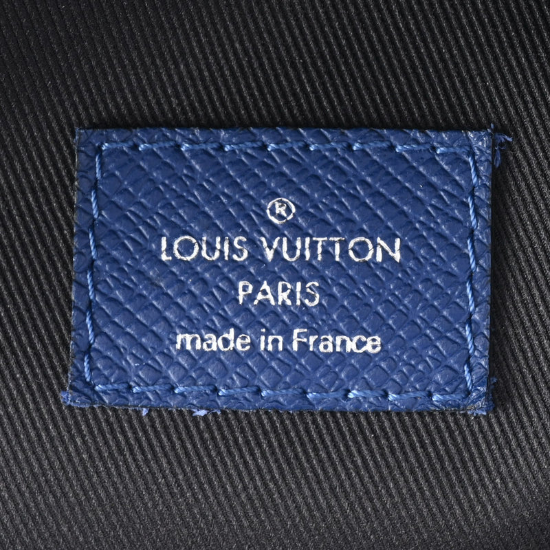 LOUIS VUITTON ルイヴィトン タイガ ディスカバリー バッグパック コバルト M33453 メンズ レザー リュック・デイパック Bランク 中古 銀蔵