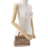 CHANEL シャネル マトラッセ トップハンドル XS 2WAY ブロンズ A92990 レディース キャビアスキン ハンドバッグ ABランク 中古 銀蔵