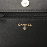 CHANEL シャネル ボーイシャネル チェーンショルダー 黒 ゴールド金具 AP1117 レディース キャビアスキン チェーンウォレット 未使用 銀蔵