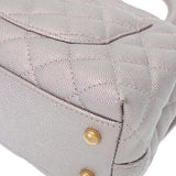 CHANEL シャネル マトラッセ トップハンドル XS 2WAY オーロラピンク A92990 レディース キャビアスキン ハンドバッグ Aランク 中古 銀蔵