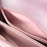 CHANEL シャネル マトラッセ トップハンドル XS 2WAY オーロラピンク A92990 レディース キャビアスキン ハンドバッグ Aランク 中古 銀蔵