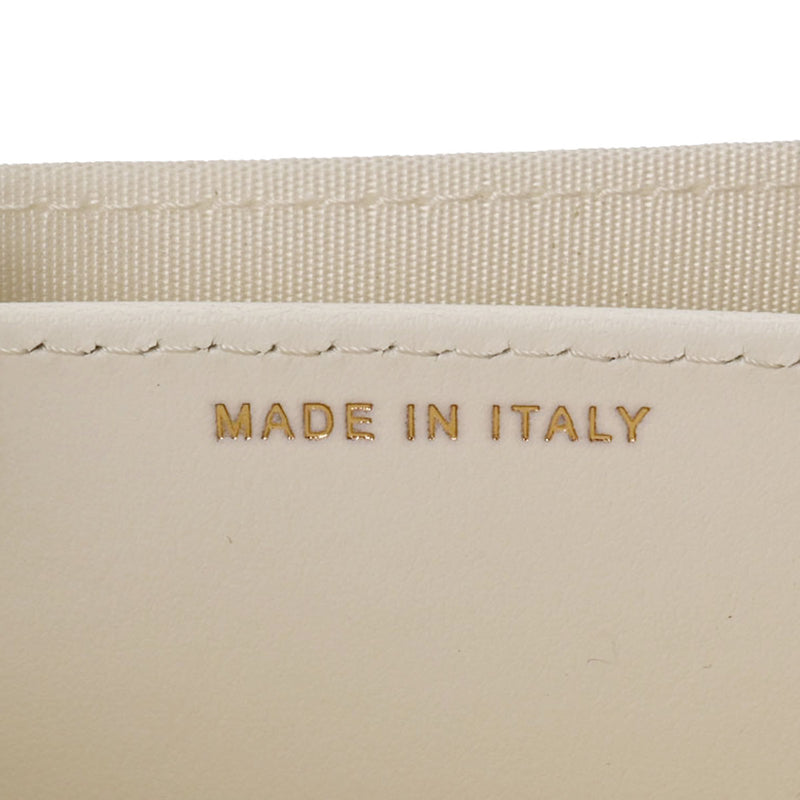 CHANEL シャネル シャネル19 フラップコインパース チェーンショルダー 白 AP1787 レディース ラムスキン コインケース 新同 中古 銀蔵