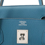 HERMES エルメス バーキン 40 コバルト X刻印(2016年頃) ユニセックス トゴ ハンドバッグ Aランク 中古 銀蔵