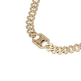 CELINE セリーヌ マカダム チェーン - レディース K18イエローゴールド ネックレス Aランク 中古 銀蔵