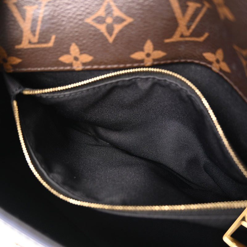 LOUIS VUITTON ルイヴィトン モノグラム チェリーウッド PM 黒 M53353 レディース パテントレザー ハンドバッグ ABランク 中古 銀蔵