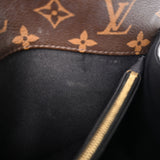 LOUIS VUITTON ルイヴィトン モノグラム チェリーウッド PM 黒 M53353 レディース パテントレザー ハンドバッグ ABランク 中古 銀蔵