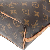 LOUIS VUITTON ルイヴィトン モノグラム ナノノエ ブラウン M81266 レディース モノグラムキャンバス ショルダーバッグ Aランク 中古 銀蔵