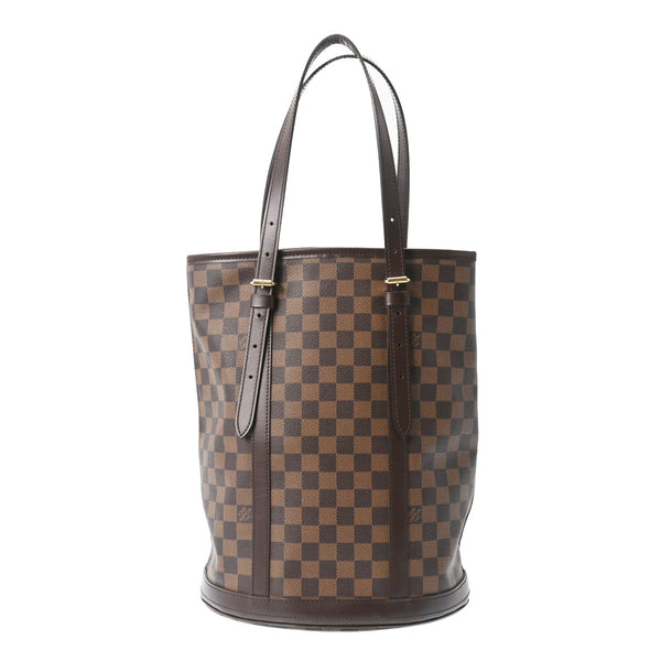 LOUIS VUITTON ルイヴィトン ダミエ バケット L SPオーダー トートバッグ ブラウン N42236 レディース ダミエキャンバス ハンドバッグ Aランク 中古 銀蔵