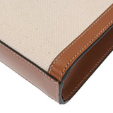 CELINE セリーヌ スモール バーティカル カバ 2WAY ブラウン 192082 レディース キャンバス レザー ハンドバッグ Aランク 中古 銀蔵