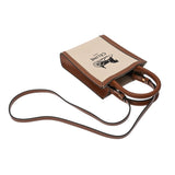 CELINE セリーヌ スモール バーティカル カバ 2WAY ブラウン 192082 レディース キャンバス レザー ハンドバッグ Aランク 中古 銀蔵