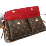 LOUIS VUITTON ルイヴィトン モノグラム ヴィバシテ MM ブラウン M51164 レディース モノグラムキャンバス ショルダーバッグ Aランク 中古 銀蔵