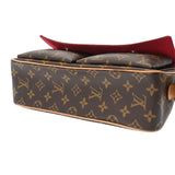 LOUIS VUITTON ルイヴィトン モノグラム ヴィバシテ MM ブラウン M51164 レディース モノグラムキャンバス ショルダーバッグ Aランク 中古 銀蔵