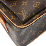 LOUIS VUITTON ルイヴィトン モノグラム ヴィバシテ MM ブラウン M51164 レディース モノグラムキャンバス ショルダーバッグ Aランク 中古 銀蔵