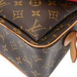 LOUIS VUITTON ルイヴィトン モノグラム ヴィバシテ MM ブラウン M51164 レディース モノグラムキャンバス ショルダーバッグ Aランク 中古 銀蔵