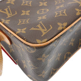 LOUIS VUITTON ルイヴィトン モノグラム ヴィバシテ MM ブラウン M51164 レディース モノグラムキャンバス ショルダーバッグ Aランク 中古 銀蔵