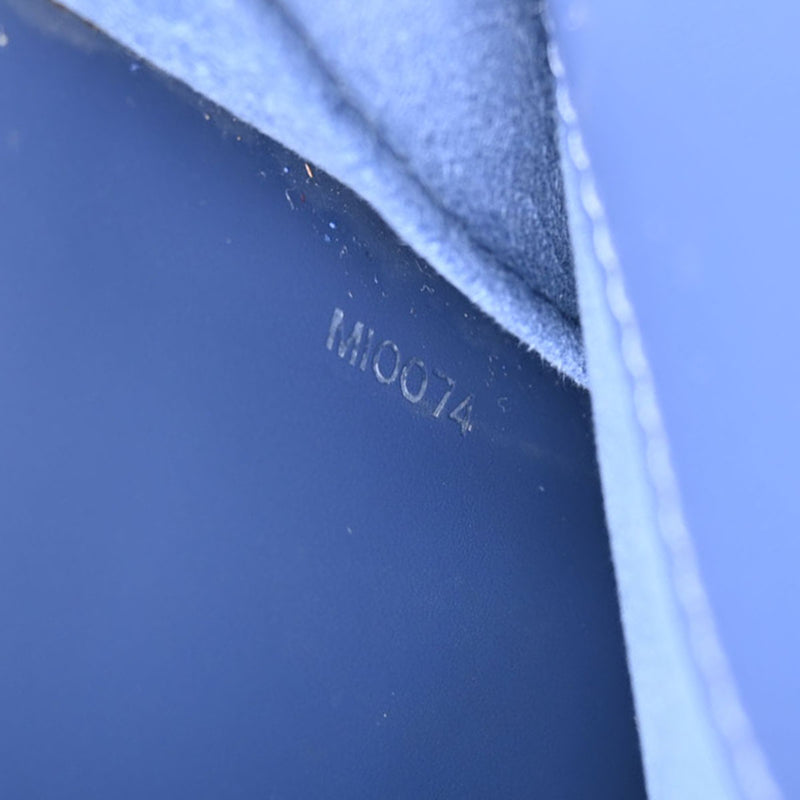 LOUIS VUITTON ルイヴィトン エピ ポンヌフ トレドブルー M52055 レディース エピレザー ハンドバッグ Aランク 中古 銀蔵