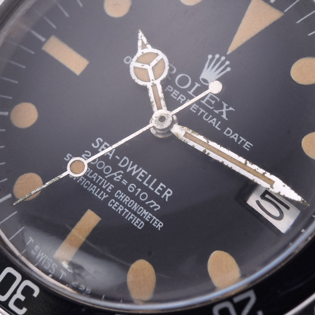 ロレックス シードゥエラー センタースプリット2型ダイヤル