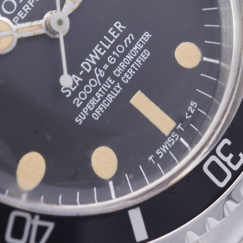 ROLEX ロレックス シードゥエラー センタースプリット2型ダイヤル アンティーク 1665 メンズ SS 腕時計 自動巻き ABランク 中古 銀蔵