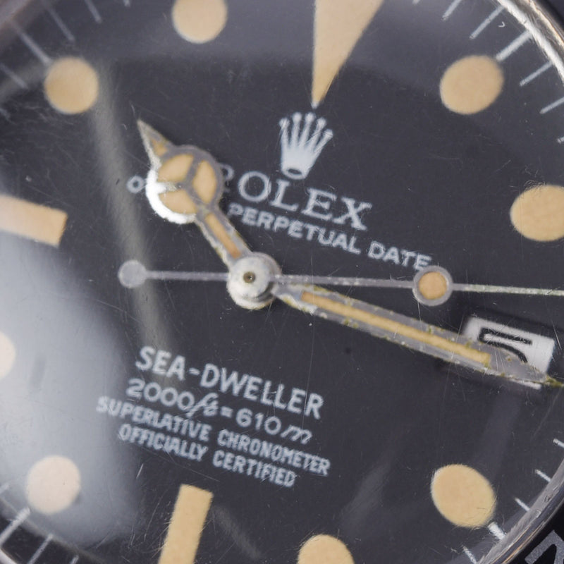 ROLEX ロレックス シードゥエラー センタースプリット2型ダイヤル アンティーク 1665 メンズ SS 腕時計 自動巻き ABランク 中古 銀蔵