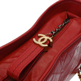 CHANEL シャネル ガブリエル ホーボーバッグ スモール 赤 A93824 レディース ラムスキン ショルダーバッグ Aランク 中古 銀蔵