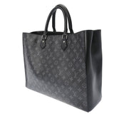 LOUIS VUITTON ルイヴィトン モノグラムエクリプス グランサック 黒/グレー M44733 メンズ モノグラムキャンバス トートバッグ Aランク 中古 銀蔵