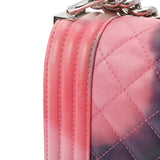 CHANEL シャネル ボーイシャネル チェーンショルダー マーブル レディース ラムスキン ショルダーバッグ Aランク 中古 銀蔵