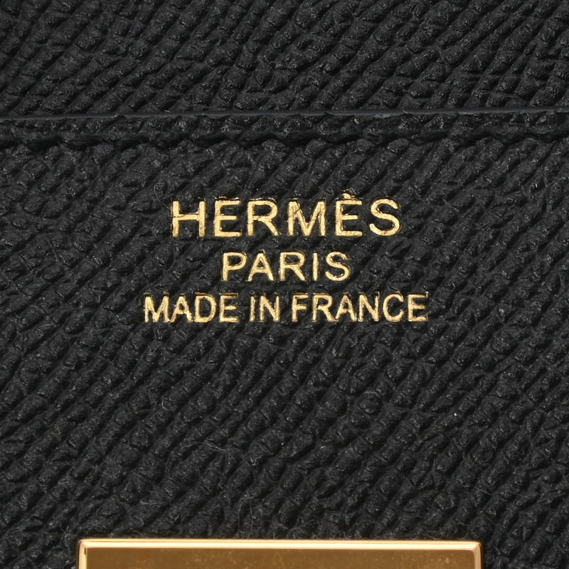 HERMES エルメス バーキン 35  黒 ゴールド金具 A刻印(2017年頃) ユニセックス ヴォーエプソン ハンドバッグ Aランク 中古 銀蔵