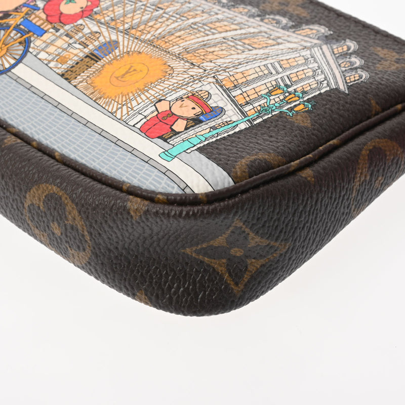 LOUIS VUITTON ルイヴィトン モノグラム ミニ アクセサリーポーチ ヴィヴィエンヌ ブラウン M81633 レディース モノグラムキャンバス アクセサリーポーチ 未使用 銀蔵