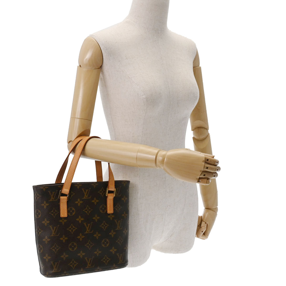 LOUIS VUITTON ルイヴィトン モノグラム ヴァヴァン PM ブラウン 