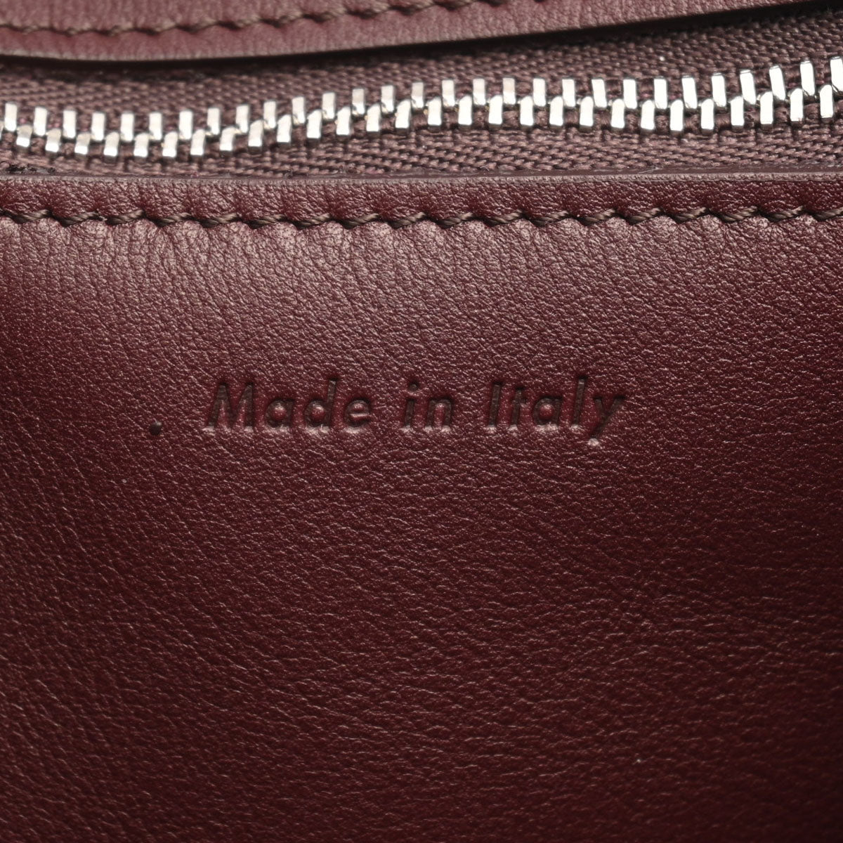 HAL出品 セリーヌビッグバッグ スモール 2WAY エンジ シルバー金具