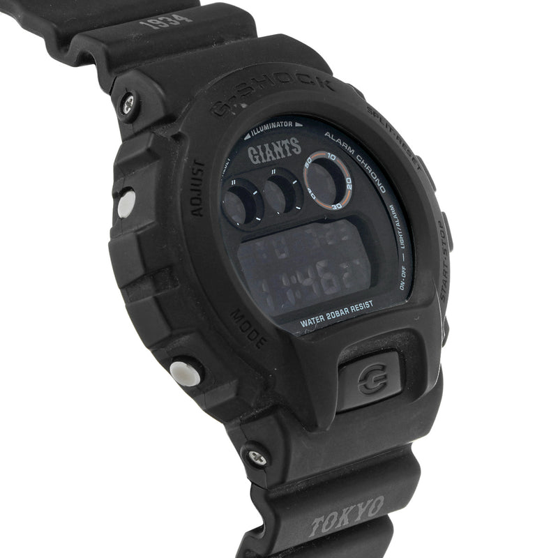 CASIO カシオ G-SHOCK 読売ジャイアンツコラボ DW-6900 メンズ SS/ラバー 腕時計 クォーツ Aランク 中古 銀蔵