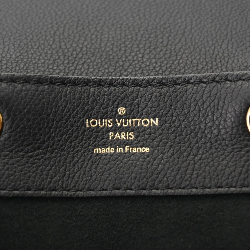 LOUIS VUITTON ルイヴィトン ロックミー バックパック  黒 M54573 レディース レザー リュック・デイパック Aランク 中古 銀蔵