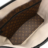 LOUIS VUITTON ルイヴィトン モノグラム マカサー ウィークエンド トート GM 2WAY ブラウン/黒 M45733 メンズ モノグラムキャンバス トートバッグ Aランク 中古 銀蔵