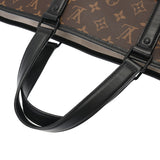 LOUIS VUITTON ルイヴィトン モノグラム マカサー ウィークエンド トート GM 2WAY ブラウン/黒 M45733 メンズ モノグラムキャンバス トートバッグ Aランク 中古 銀蔵