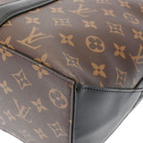 LOUIS VUITTON ルイヴィトン モノグラム マカサー ウィークエンド トート GM 2WAY ブラウン/黒 M45733 メンズ モノグラムキャンバス トートバッグ Aランク 中古 銀蔵