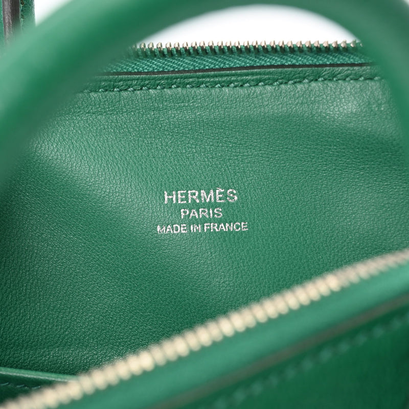 HERMES エルメス ボリード 1923 ミニ バンブー C刻印(2018年頃) レディース シェーブル ハンドバッグ Aランク 中古 銀蔵