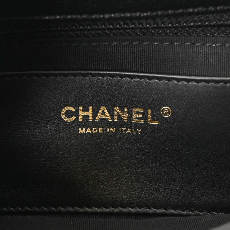 CHANEL シャネル マトラッセ ボウリングバッグ 2WAY 黒 ゴールド金具 AS3893 レディース キャビアスキン ハンドバッグ Aランク 中古 銀蔵