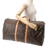 LOUIS VUITTON ルイヴィトン モノグラム キーポル 60 ブラウン M41422 ユニセックス モノグラムキャンバス ボストンバッグ Bランク 中古 銀蔵