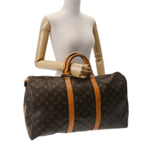 LOUIS VUITTON ルイヴィトン モノグラム キーポル バンドリエール 50 2WAY ブラウン M41416 ユニセックス モノグラムキャンバス ボストンバッグ Bランク 中古 銀蔵