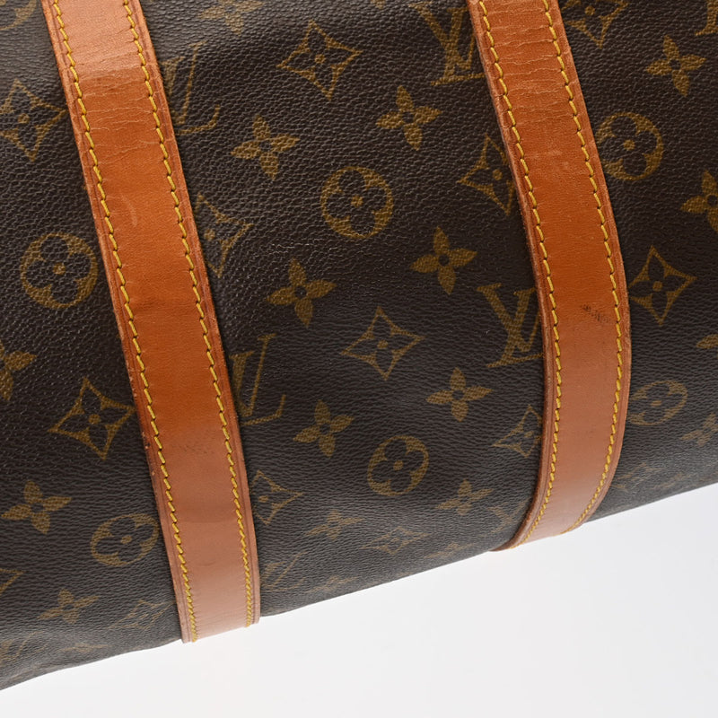 LOUIS VUITTON ルイヴィトン モノグラム キーポル 45 ブラウン M41428 ユニセックス モノグラムキャンバス ボストンバッグ Bランク 中古 銀蔵