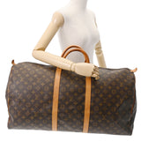 LOUIS VUITTON ルイヴィトン モノグラム キーポル 60 ブラウン M41422 ユニセックス モノグラムキャンバス ボストンバッグ Bランク 中古 銀蔵