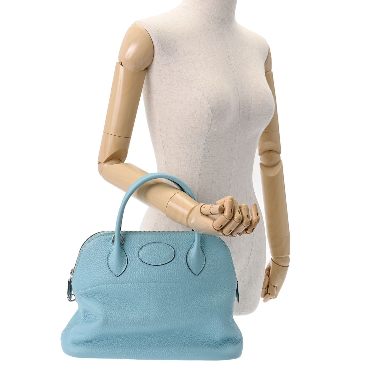 エルメス31 2WAY 14142 ブルーアトール T刻印(2015年頃)刻印