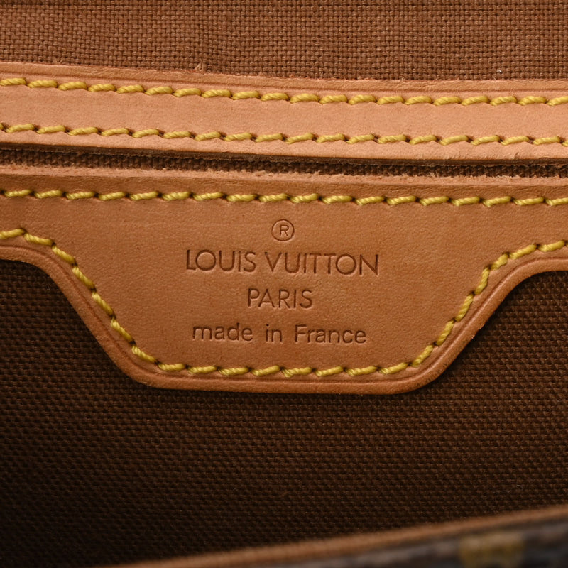 LOUIS VUITTON ルイヴィトン モノグラム ベルエア 2WAY ブラウン M51122 ユニセックス モノグラムキャンバス ハンドバッグ Bランク 中古 銀蔵