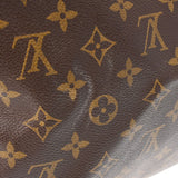 LOUIS VUITTON ルイヴィトン モノグラム キーポル バンドリエール 55 ブラウン M41414 レディース モノグラムキャンバス ボストンバッグ ABランク 中古 銀蔵