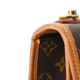 LOUIS VUITTON ルイヴィトン モノグラム ベルエア 2WAY ブラウン M51122 ユニセックス モノグラムキャンバス ハンドバッグ Bランク 中古 銀蔵