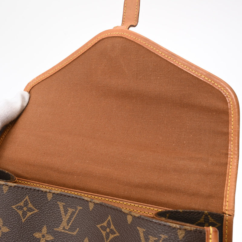 LOUIS VUITTON ルイヴィトン モノグラム ベルエア 2WAY ブラウン M51122 ユニセックス モノグラムキャンバス ハンドバッグ Bランク 中古 銀蔵