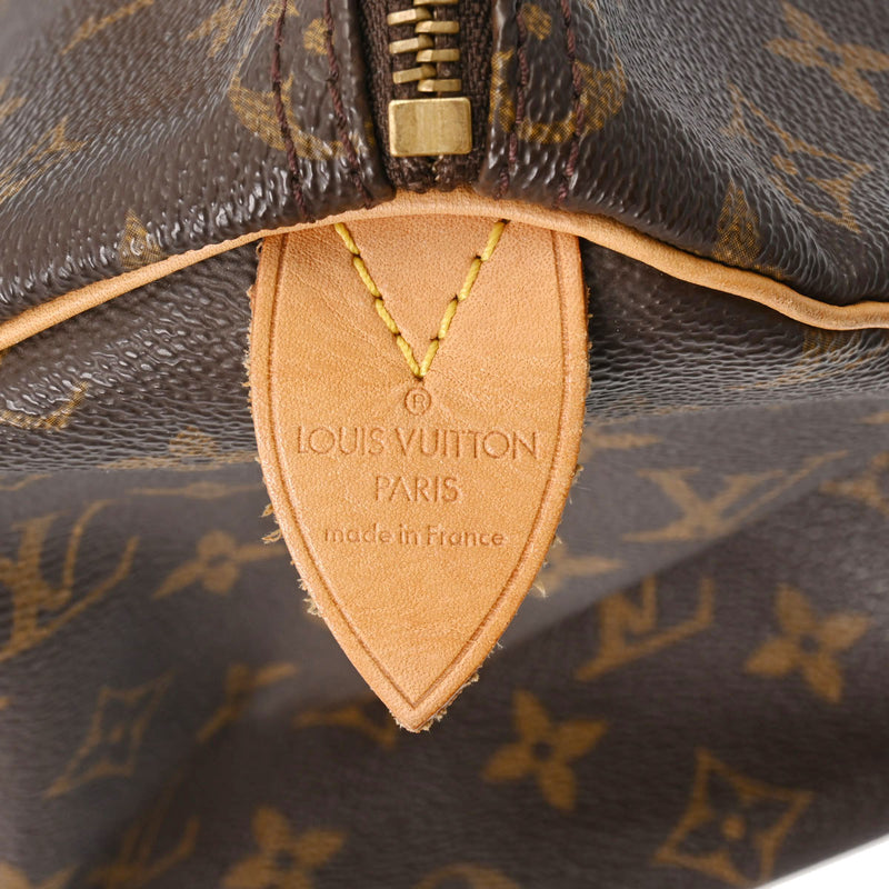 LOUIS VUITTON ルイヴィトン モノグラム スピーディ 35 ブラウン M41524 レディース モノグラムキャンバス ハンドバッグ ABランク 中古 銀蔵