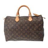 LOUIS VUITTON ルイヴィトン モノグラム スピーディ 35 ブラウン M41524 レディース モノグラムキャンバス ハンドバッグ ABランク 中古 銀蔵